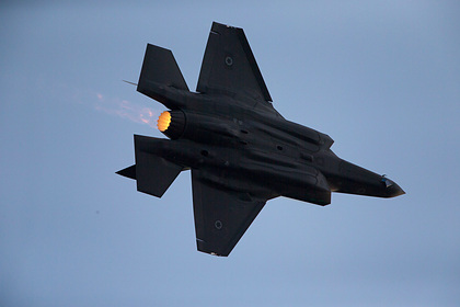 Пилот F-35 ВВС Израиля слишком громко летал и был наказан