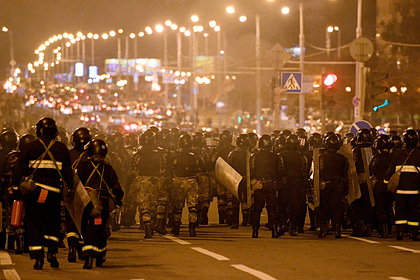 Белорусский парламент оправдал разгон протестных акций