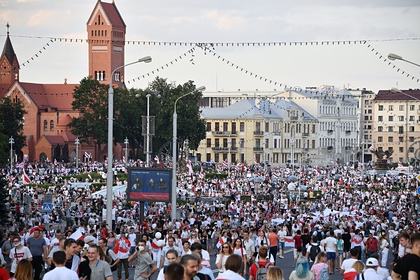 МВД Белоруссии опровергло информацию о тысячах задержанных на акциях протеста