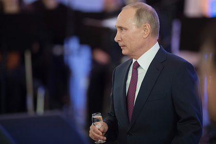 Путин рассказал об отказе от алкогольного напитка