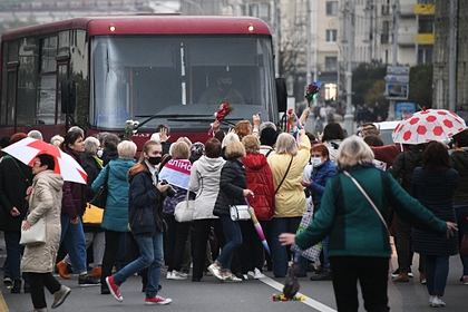 В Минске применили слезоточивый газ и светошумовые патроны на акции пенсионеров