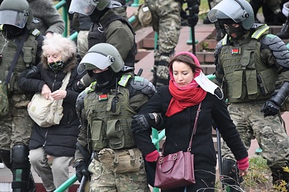 В Минске задержали укрывшихся в торговом центре протестующих