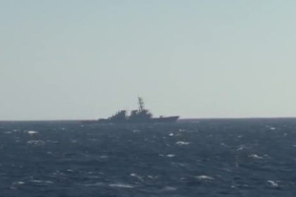 США отвергли заявление об изгнании своего эсминца из территориальных вод России