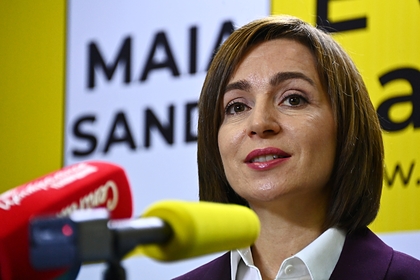 Санду потребовала немедленной отставки правительства Молдавии