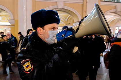 В МВД пригрозили наказать агитаторов несогласованных акций 23 января
