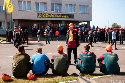 «Беларуськалий» заявил о готовности «принять обратно» бастующих шахтеров