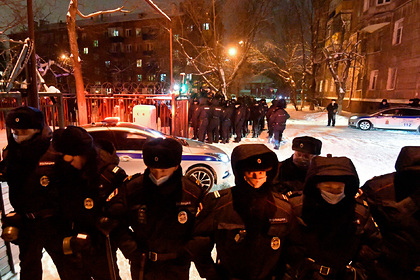 Полиция Москвы предупредила о пресечении акций 23 января
