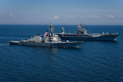 Россия попросила американских военных перестать бряцать оружием в Черном море