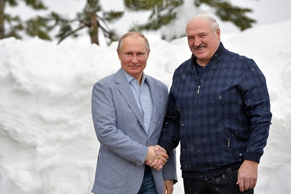 Начались переговоры Путина и Лукашенко в Сочи
