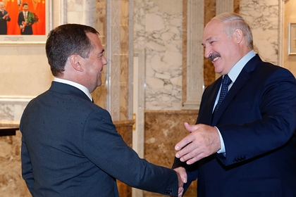 Дмитрий Медведев и Александр Лукашенко