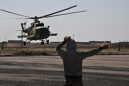 Российский вертолет разбился в Сирии