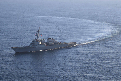 В России рассказали о возможности отправить эсминец ВМС США на дно Черного моря