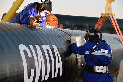 Россия начала поставлять газ в Китай рекордно дешево