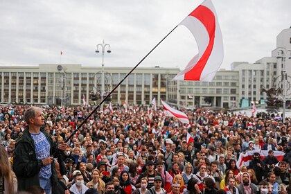 В Белоруссии на акциях протеста задержали более 200 человек