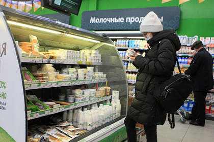 Россияне рассказали о расходах на продукты за месяц