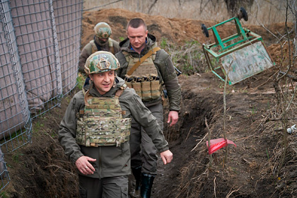 Зеленский заявил о необходимости перемирия в Донбассе