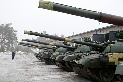 В России насчитали на Украине 500 готовых к войне танков