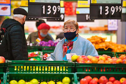 Рост цен на главные продукты в России обогнал инфляцию почти в три раза