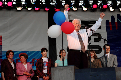 Борис Ельцин, 1996 год