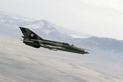 Пилот погиб при крушении советского МиГ-21 в Индии