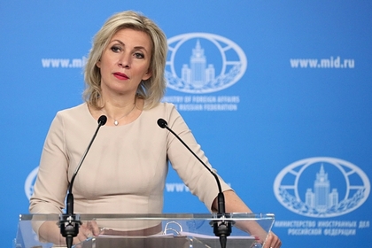 Захарова оценила заявление Великобритании о санкциях против «Северного потока-2»
