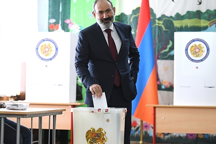 Партия Пашиняна победила на парламентских выборах в Армении