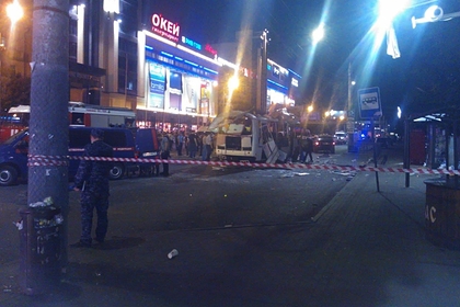 Очевидцы взрыва автобуса в Воронеже рассказали о произошедшем