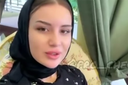 Похищенная силовиками чеченка опубликовала видеообращение