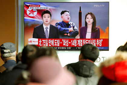 Северная Корея произвела пуск неизвестного снаряда в сторону Японии