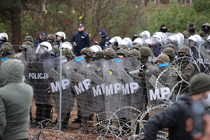 В Кремле назвали тревожной ситуацию на польско-белорусской границе