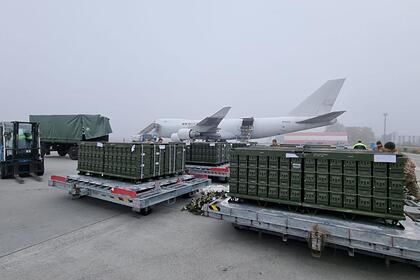 Украина получила от США десятки тонн боеприпасов
