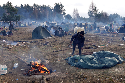 Россия обвинила ЕС в игнорировании жестокости Польши и Литвы к мигрантам