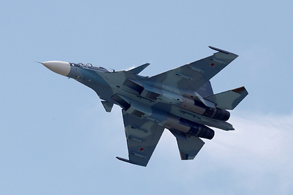 Российские истребители выполнили полет вдоль границы Белоруссии