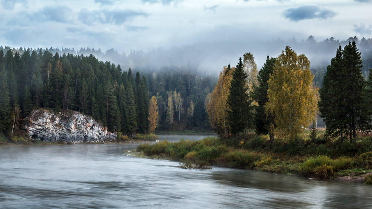 Река Чусовая Свердловская область зима
