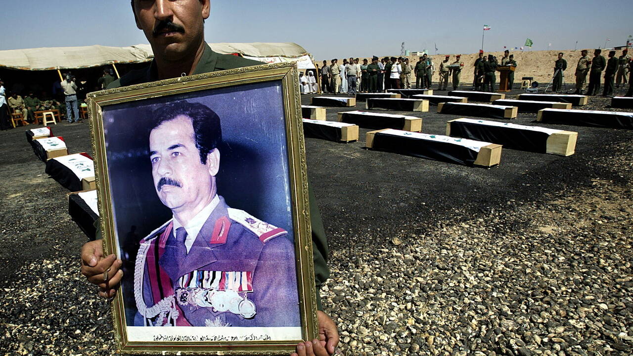 Саддам Хусейн задержание