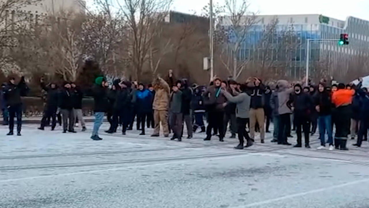 В Казахстане участники «газовых» протестов призвали Назарбаева уйти из политики