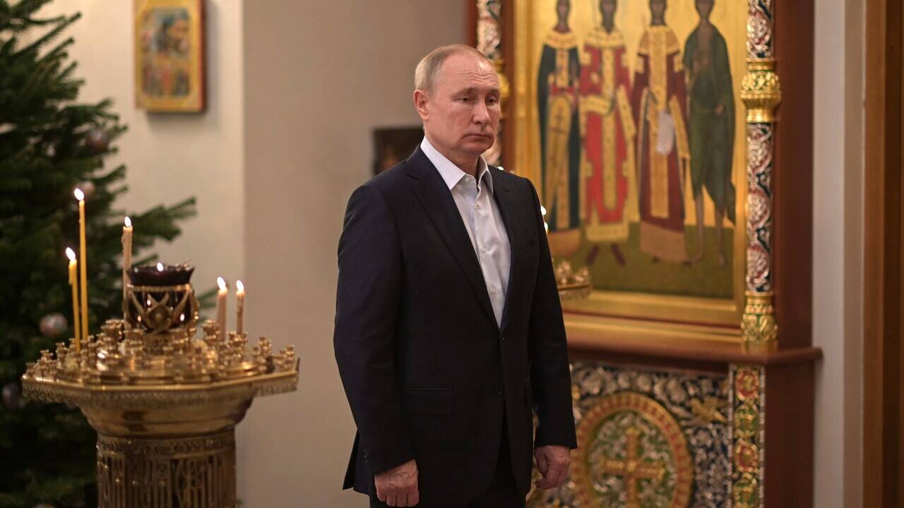 Путин поздравил россиян с Рождеством Христовым