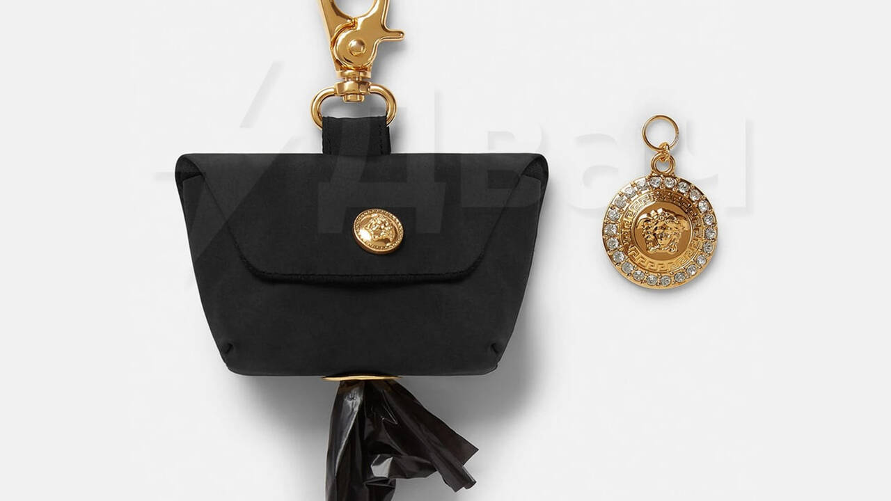 Versace представил мешки для сбора собачьих фекалий за 20 тысяч рублей