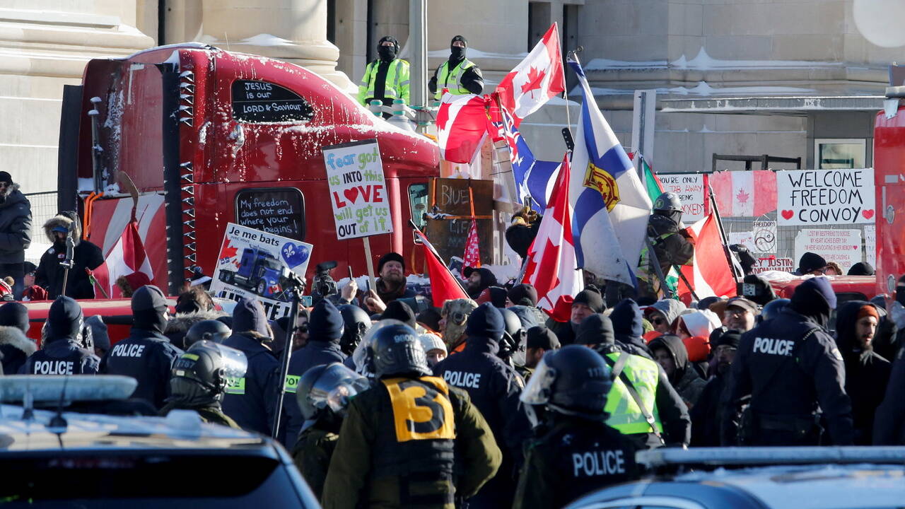 В канадской столице из-за беспорядков задержали более 100 человек