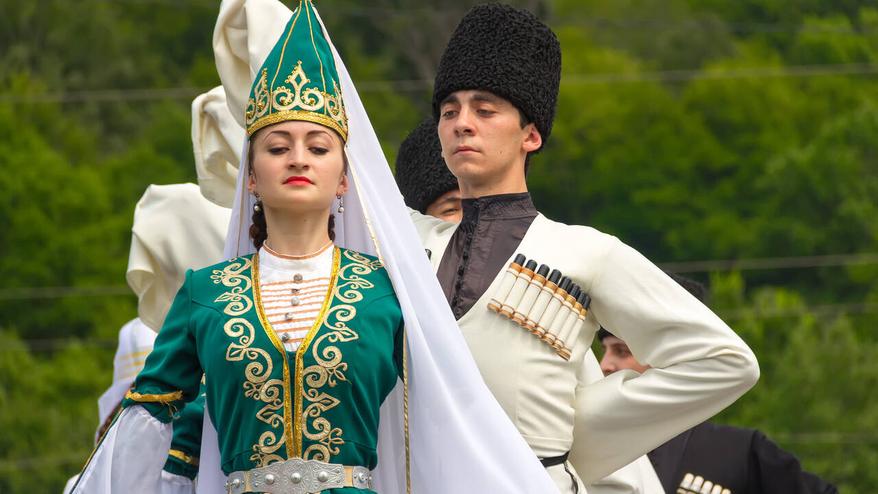 Национальный костюм Адыги-шапсуги
