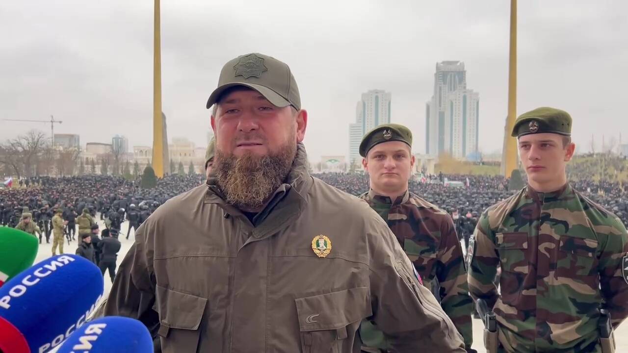 Кадр видео: пресс-служба главы Чечни / РИА Новости