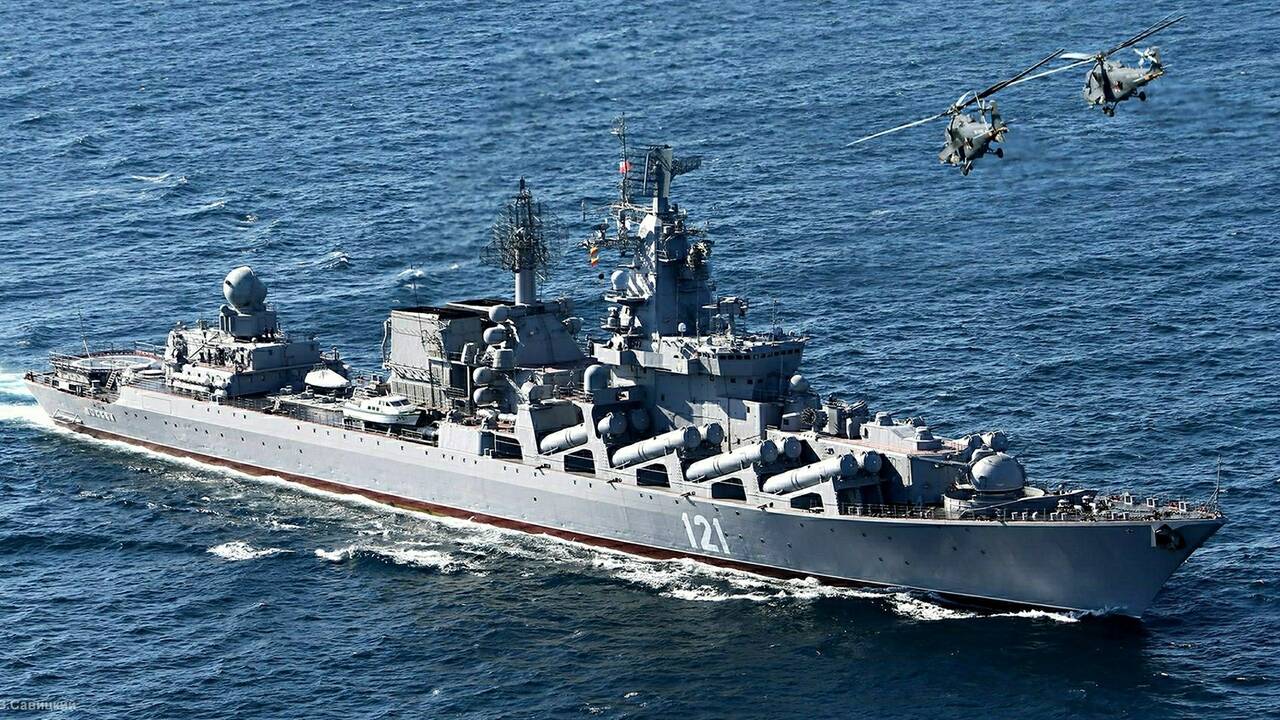 Потерю крейсера «Москва» посчитали незначительной для России
