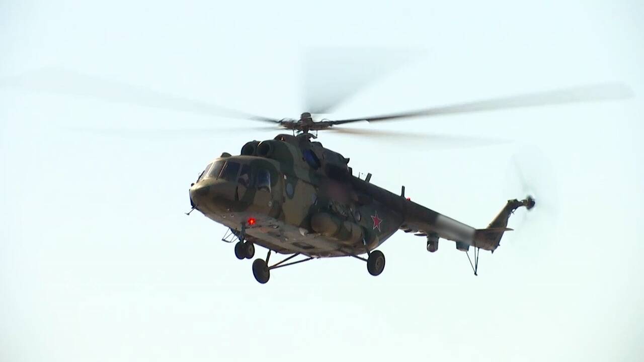 В российском регионе опрокинулся вертолет Ми-8