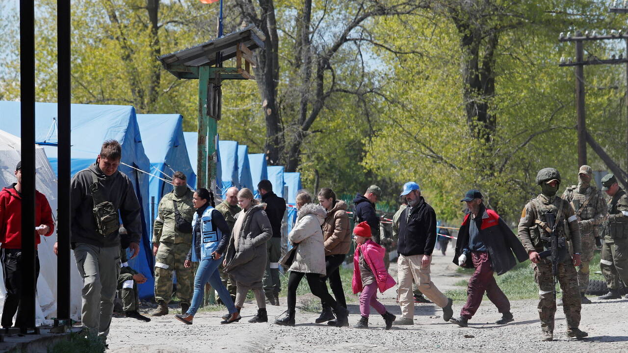 В Минобороны сообщили об уехавших на Украину 69 вышедших с «Азовстали»