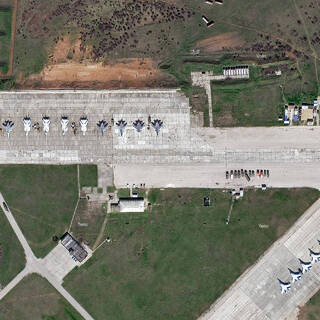 США «рассекретили» военные объекты на территории аэродрома Саки в Крыму