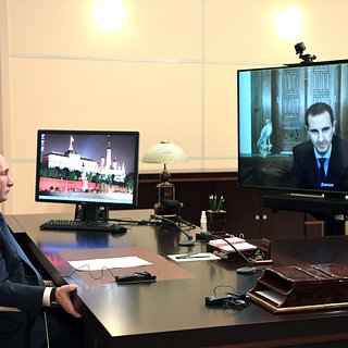 Асад поздравил Путина с Новым годом и пожелал России прогресса