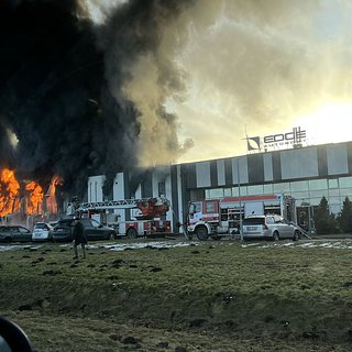 В Латвии загорелся поставлявший дроны Киеву завод
