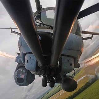 Российские вертолеты поразили ракетами критически важные объекты Украины