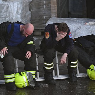 В московском ТЦ завершили спасательные работы после аварии