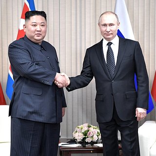 Путин поздравил Ким Чен Ына с годовщиной основания КНДР
